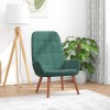 Gossi scaun de relaxare, verde inchis, catifea