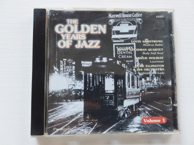 #CD The Golden Years Of Jazz Volum1, Big Band Dixieland Gypsy Jazz Ragtime Swing foto