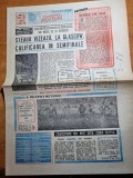 Sportul fotbal 11 martie 1988-steaua-glasgow in CCE,returul si art. u.cluj,rapid