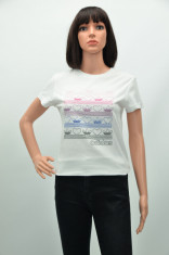 Tricou dama-Adidas, 38, Alb foto