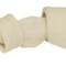 Os pentru caini innodat - alb 110g, 16cm
