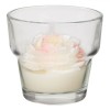 Lum&acirc;nare Decorativă, Trandafir, Sticlă, 6.5x6cm, Roz, Oem