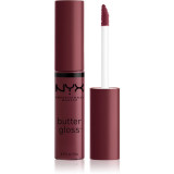 NYX Professional Makeup Butter Gloss lip gloss culoare 22 Devil&#039;s Food Cake 8 ml