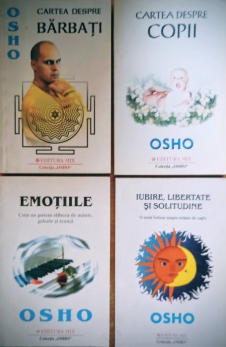 Set 4 carti OSHO