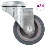 Cumpara ieftin Roți pivotante cu gaură pentru șurub, 24 buc., 50 mm