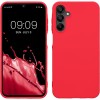 Husa de protectie matte tpu, flippy, pentru samsung galaxy a15, protectie camera, antisoc, antizgariere, antialunecare, acoperire completa, rosu