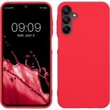 Husa de protectie matte tpu, flippy, pentru samsung galaxy a15, protectie camera, antisoc, antizgariere, antialunecare, acoperire completa, rosu
