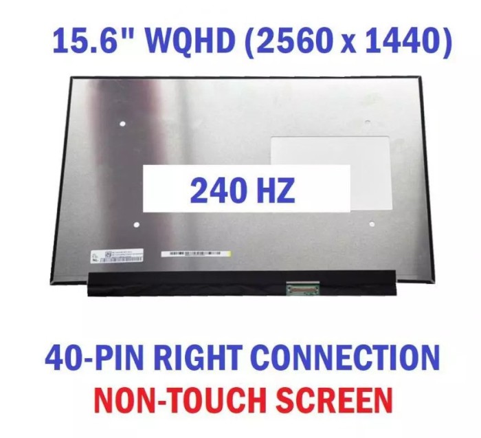 Display Laptop Gaming, Asus, ROG Zephyrus G15 GA503RM, GA503RW, GA503RX, GA503RS, 18010-15656700, NE156QHM-NZ1, NE156QHM-NZ2 V8.0, 15.6 inch, 2560x144