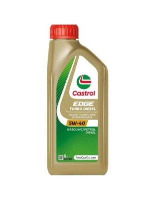 Ulei motor auto CASTROL EDGE TURBO DIESEL 5W40 1L foto