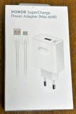 Incarcator Honor SuperCharge 66W, Cablu USB la Tip C, 6A, Alb, sigilat