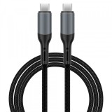 Cablu Date si Incarcare USB-C - USB-C WiWu Wi-C036, 240W, 1m, Negru