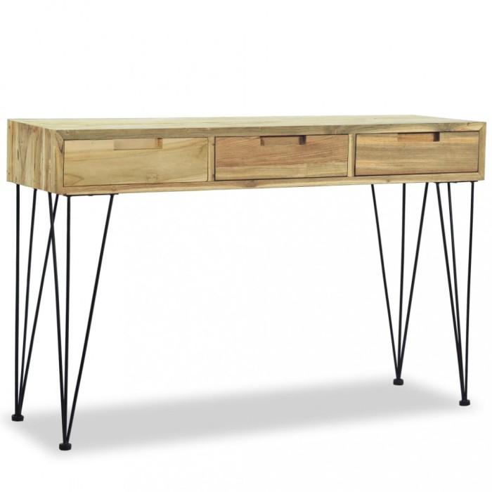 Gossi masa consola, 120x35x76 cm, tec masiv