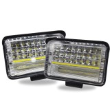 Set 2 x proiectoare auto LED, 210W/set, 6000K, 56LED, Universal