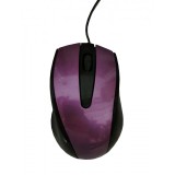 Mouse cu fir elSales ELS-278 , 3 butoane , lungime cablu 1.5 m , universal , mov