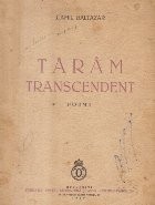 Taram Transcendent - Poeme (Camil Baltazar) foto