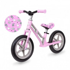 Bicicleta fara Pedale cu Cadru din Magneziu Kidwell Comet Pink Gray foto