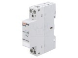 Contactor LOVATO ELECTRIC 2 poli 20A 12VAC/12VDC NO CN2020012