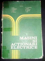 Masini Si Actionari Electrice - I. Novac Si Colab. ,546313 foto