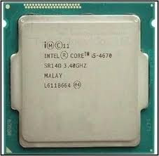 Procesor PC Intel Core Quad i5-4670 3.4Ghz SR14D LGA 1150 foto