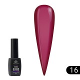 Ojă semipermanentă cu efect de vitraliu Global Fashion 8ml, Tinted Glass 16
