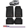 Covorase Auto TeamCar&reg; Tip Tavita Compatibile Jeep Grand Cherokee WK (2005&ndash;2010) Negru Material Rezistent, Cauciuc, Oem