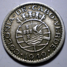 F.483 CAPUL VERDE CABO CAPE COLONIE PORTUGHEZA 50 CENTAVOS 1949