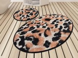 Set 2 Covorase de Baie Leopard, Chilai Home