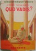 Quo Vadis? - Henryk Sienkiewicz (editie in limba franceza)