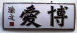 I.211 INSIGNA JAPONIA IUBIRE GENEROZITATE email 33,7/12,8mm, Asia