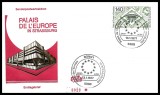 FDC - GERMANIA 1977 - PALATUL EUROPEI - ȘTAMPILE PRIMA ZI - NECIRCULAT