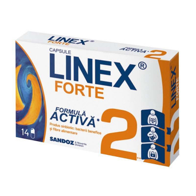 Linex Forte 14 capsule Sandoz foto