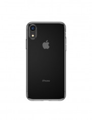 Husa originala Baseus, seria Simple, iPhone XR, negru transparent, material tpu foto