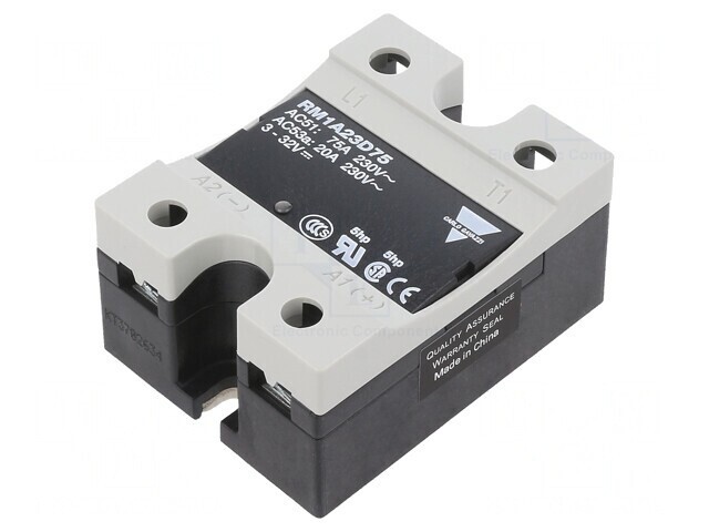 Releu semiconductor 75A 1-fazat 3-32VDC 24-265VAC