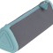 NECESSAIRE TRIUNGHIULAR SERVE PRISMO SILICON/POLIESTER GRI/AZURIU BLISTER