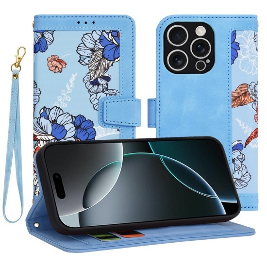 Husa pentru iPhone 16 Pro - Techsuit FlipCraft - Vibrant&nbsp;Blue