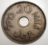 F.559 PALESTINA 20 MILS 1935