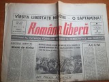 romania libera 30 decembrie 1989-articole si foto revolutia romana