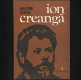 AMINTIRI DESPRE ION CREANGĂ - EDITURA JUNIMEA