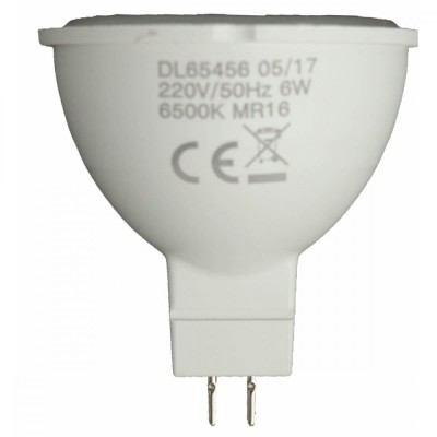 Bec Led Mr16 R50 6W=50W 6500K foto