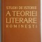 Studii de istorie a teoriei literare romanesti &ndash; Al. Dima (cateva sublinieri)