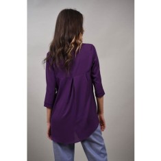 BLUZA CU MANECA 3/4 QUINTILIA M Violet