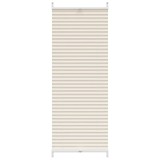 Cumpara ieftin Jaluzea plisata, crem, 50x100 cm