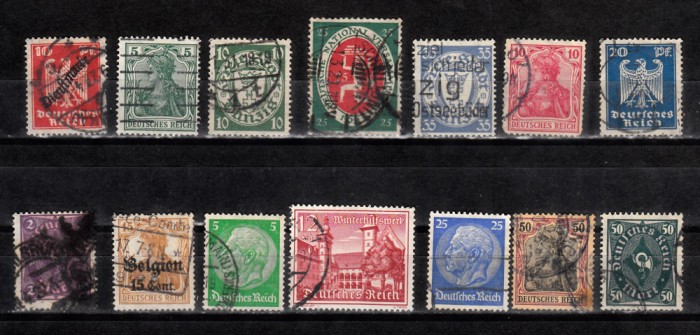 A7 T4 19 - Timbre foarte vechi - Germania
