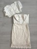 Rochie ocazie, M, Crem