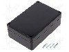 Carcasa ABS, 80mmx120mmx41mm, MASZCZYK - KM-75IBK