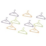 Umerase haine Coronet, plastic, 42 cm, multicolor, set 10 bucati