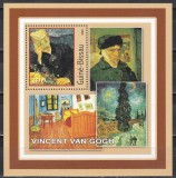 Guineea Bissau 2001 - Picturi de Van Gogh, Colita. MNH