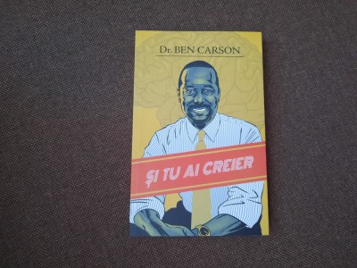 SI TU AI CREIER BEN CARSON foto