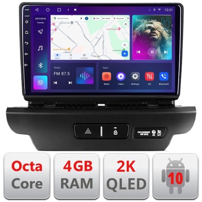 Navigatie Kia Ceed 2018-2020 Android ecran Qled 2K Octa core 4+32 KIT-ceed18+EDT-E409-2K CarStore Technology foto