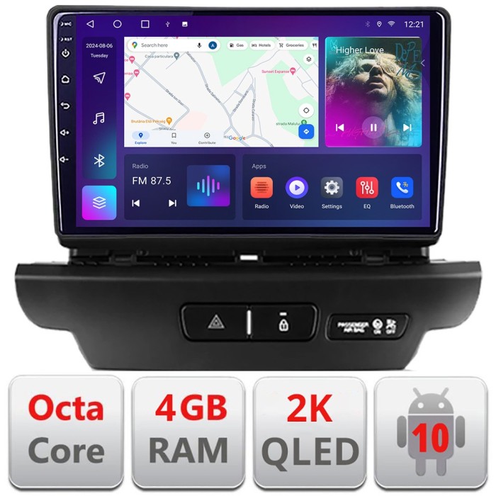 Navigatie Kia Ceed 2018-2020 Android ecran Qled 2K Octa core 4+32 KIT-ceed18+EDT-E409-2K CarStore Technology